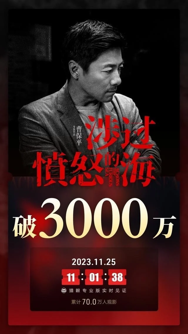 《涉过愤怒的海》上映首日破3000万，独家专访曹保平：“狠人导演”是如何炼成的？封面图