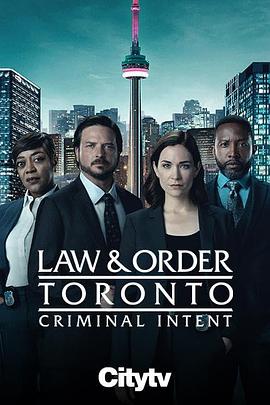 多伦多法律与秩序：犯罪倾向的海报